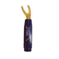 Van Den Hul BERRI Bus Connector with Spade 4,5 mm Blue