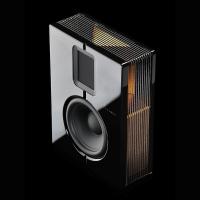 Steinway Lyngdorf S-15 Speaker high gloss black Gold / Chrome
