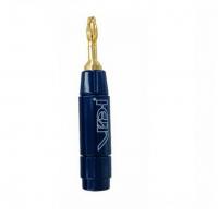 Van Den Hul BERRI Bus Connector with Banana 10 mm Blue