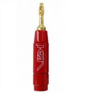 Van Den Hul BERRI Bus Connector with Banana 10 mm Red