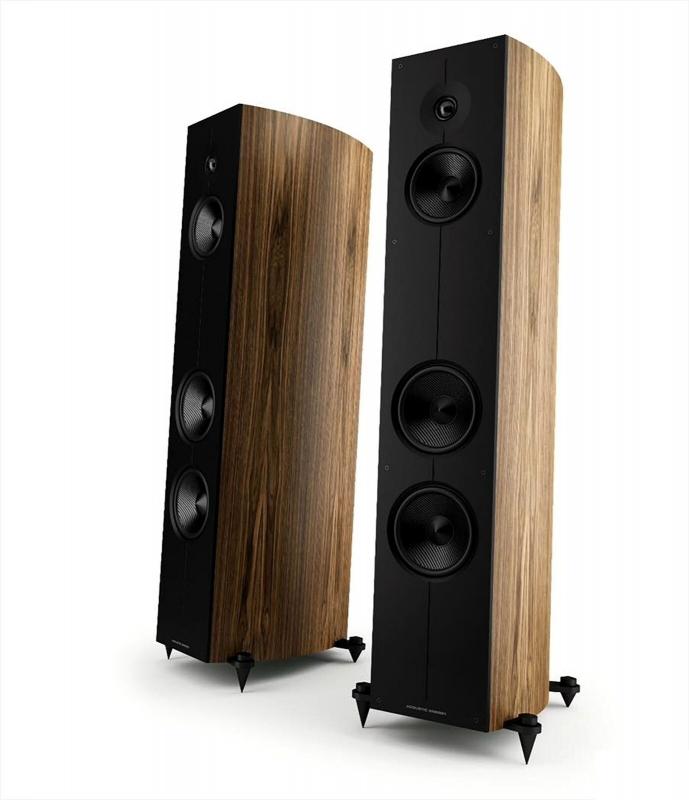 Английская компания Acoustic Energy представила флагманские напольники Corinium на выставке High End в Мюнхене
